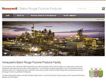 Tablet Screenshot of honeywell-fp-batonrouge.com